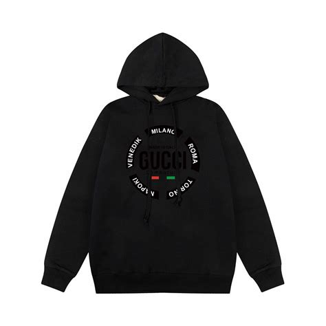 black gucci sweatshirt red and white lightning|Gucci hoodie yupoo.